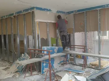 Rénovation d'un salon de coiffure