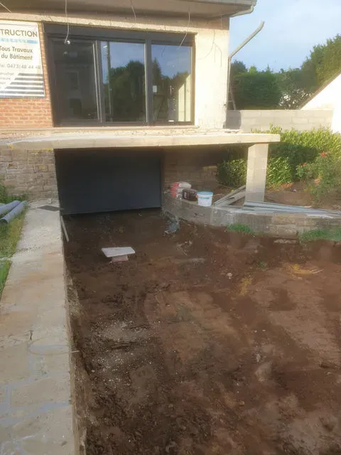 Travaux garage